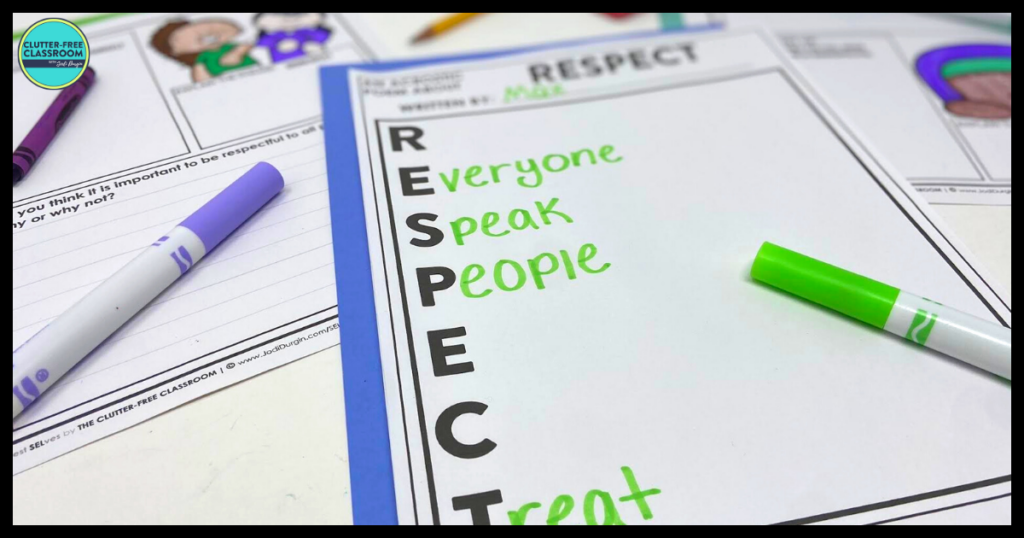 respect acrostic poem