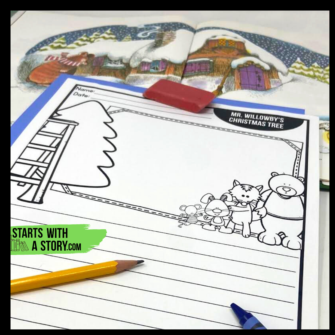 Mr. Willowby's Christmas Tree writing activity