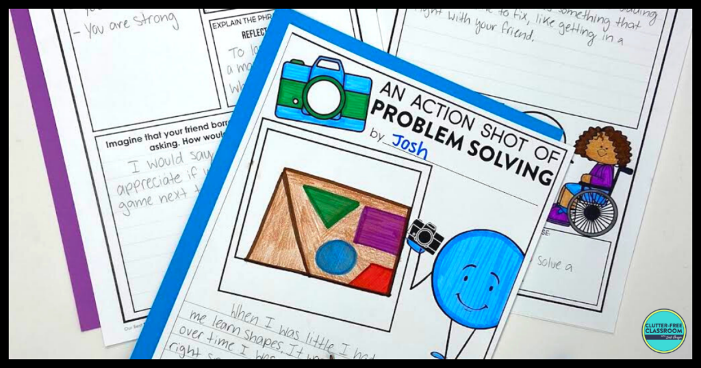 SEL problem solving activities