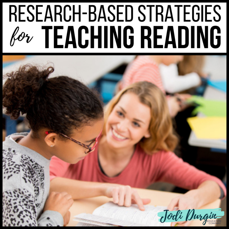 science of reading strategies