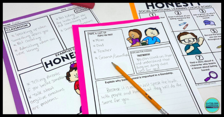 Honest Student Teaching Honesty in the Classroom at the Elementary Level in 2024 ...