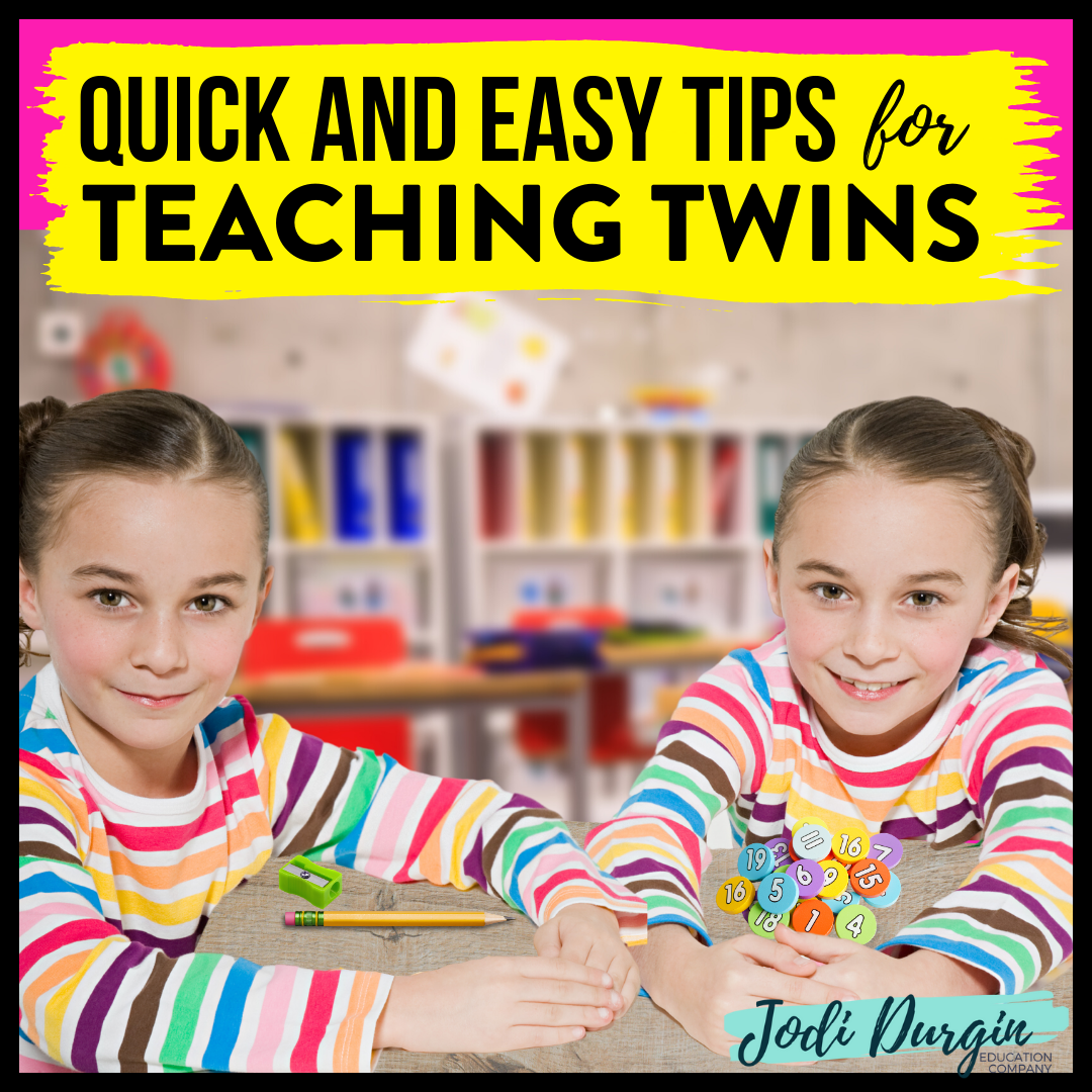 11 Things To Know About Teaching Twins In The Same Classroom - Teaching ...