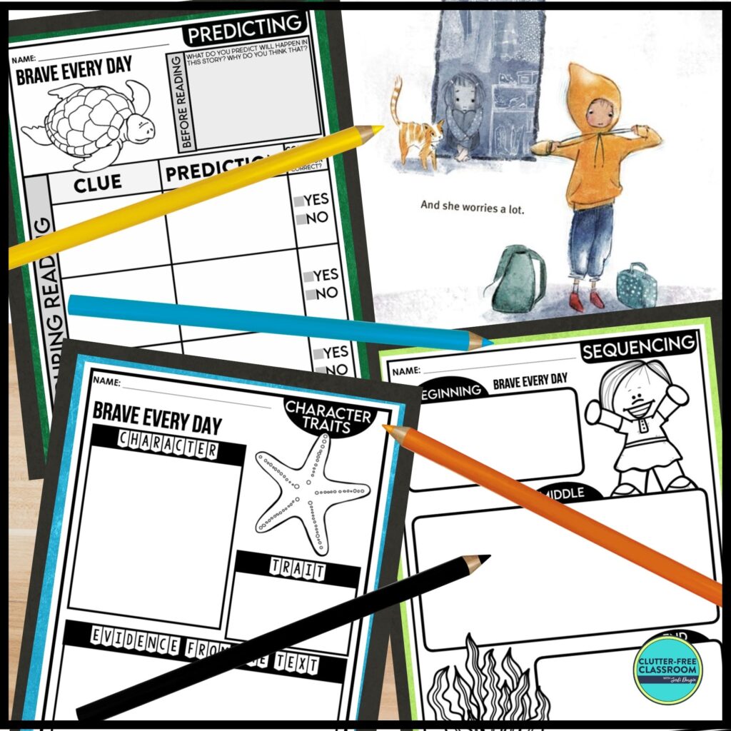 Brave Every Day book companion activities