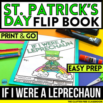 St. Patrick's Day flip book craft project
