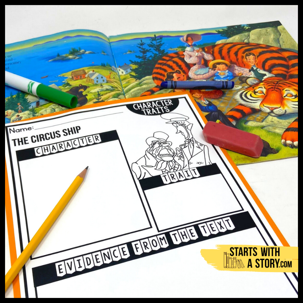 The Circus Ship book and activity