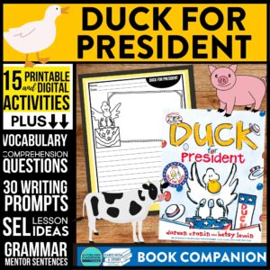 Duck for President book companion