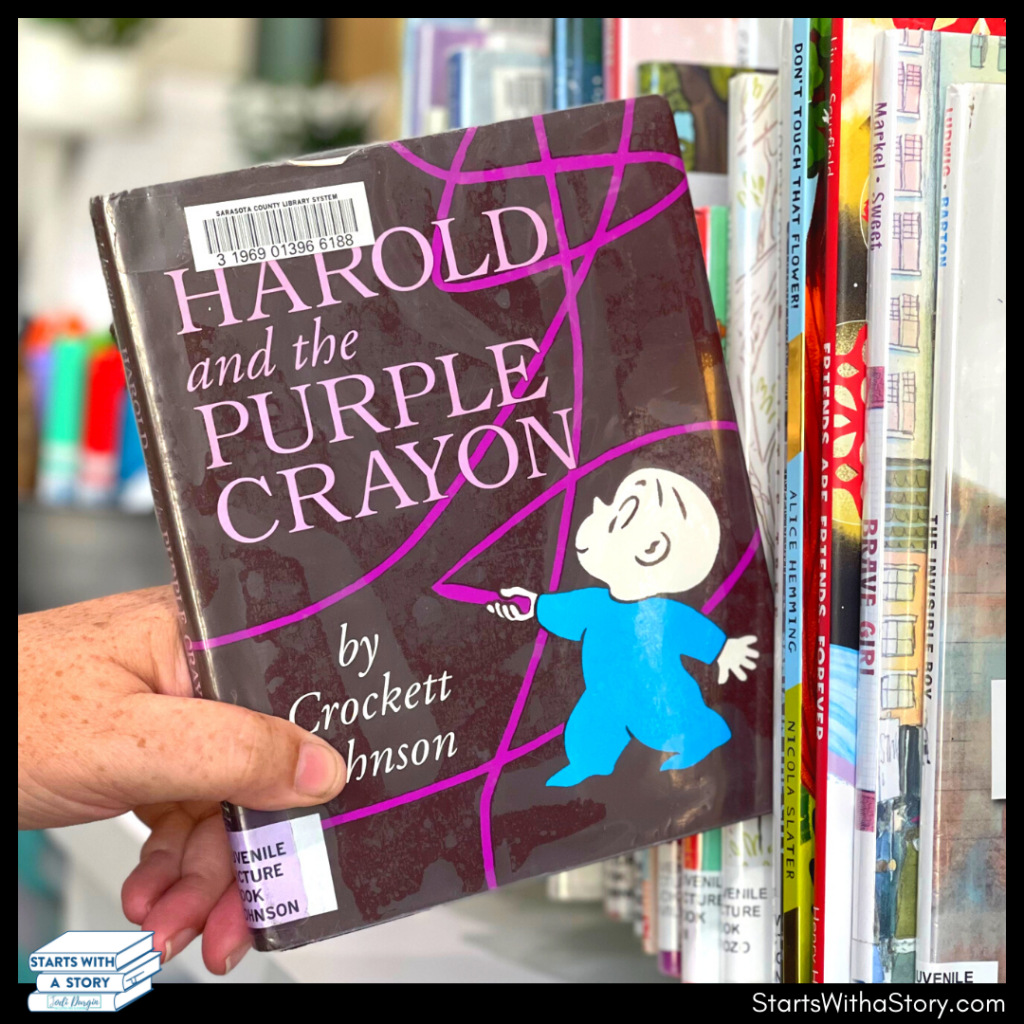 Harold and The Purple Crayon book cover