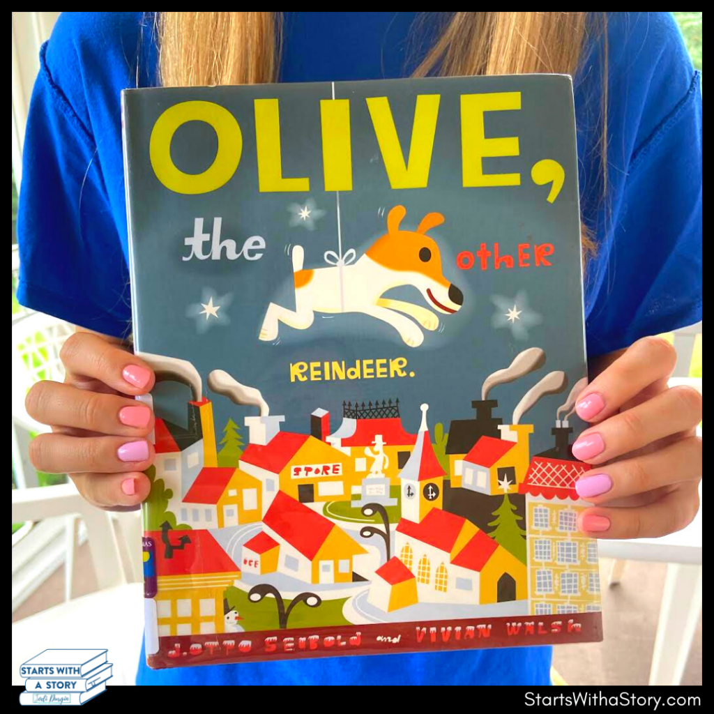 Olive, The Other Reindeer By Vivian Walsh – Good Condition Paperback