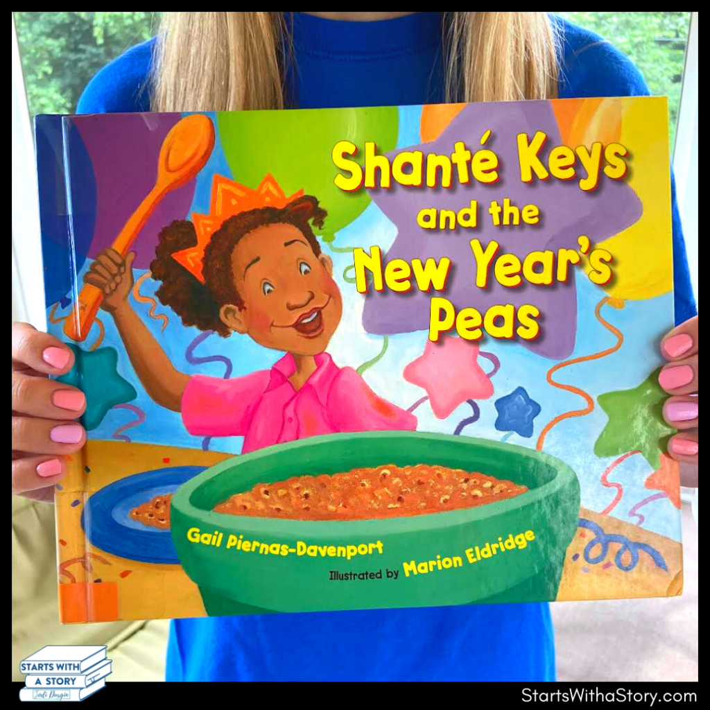 Shante Key and The New Years Peas book cover