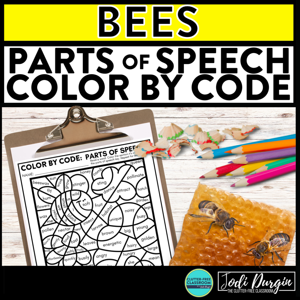 bees color by code activity