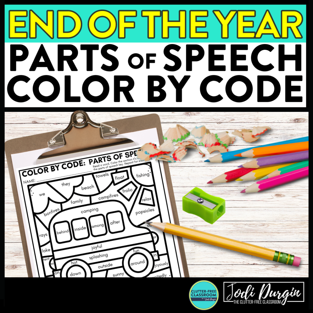 end of the year color by code activity