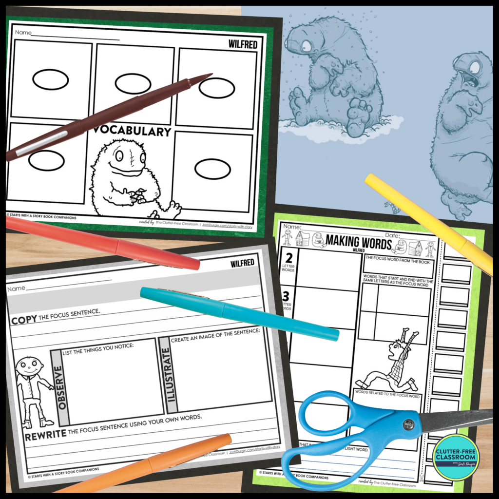 Wilfred book and activities