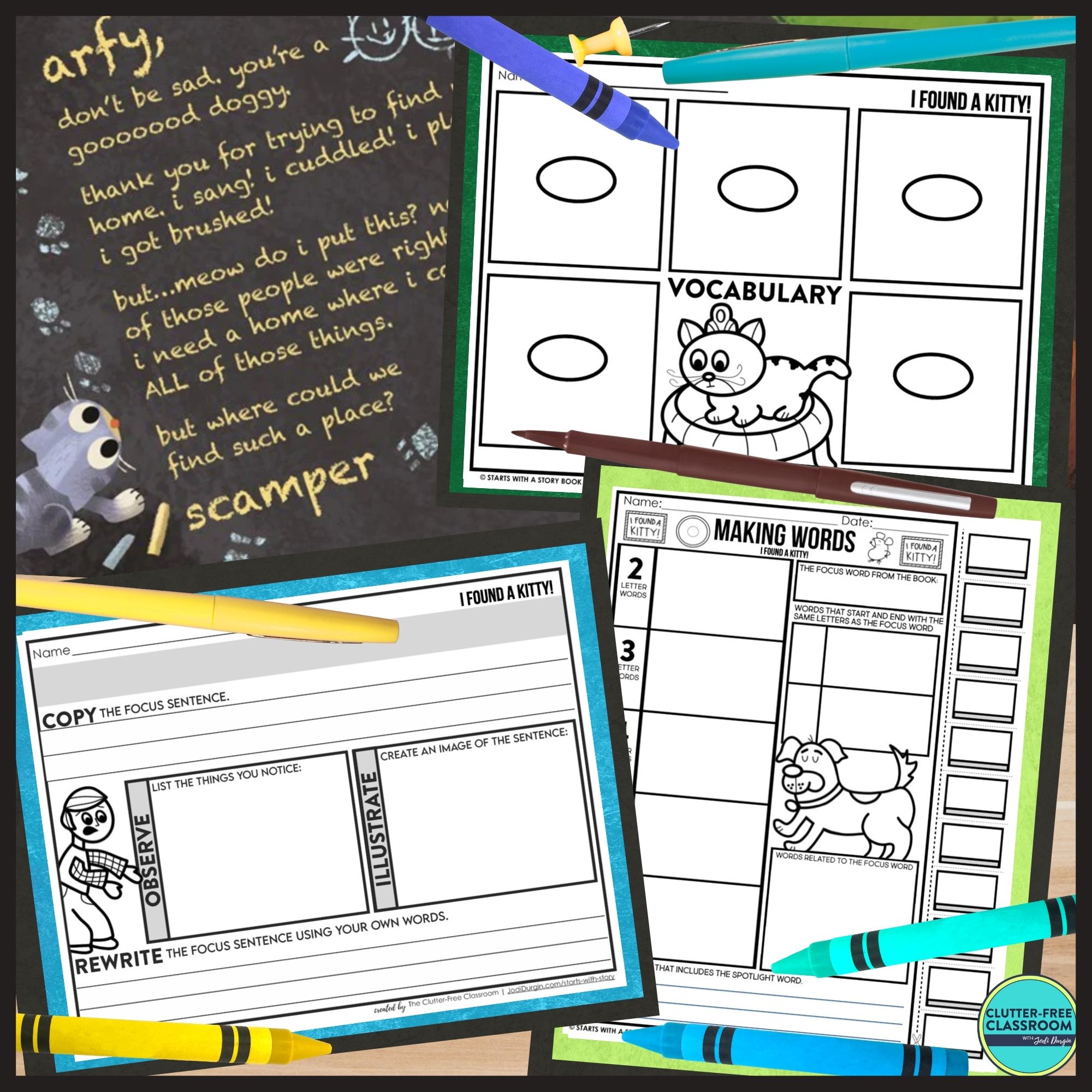 I Found a Kitty! Activities and Lesson Plans for 2025 - Teaching with ...