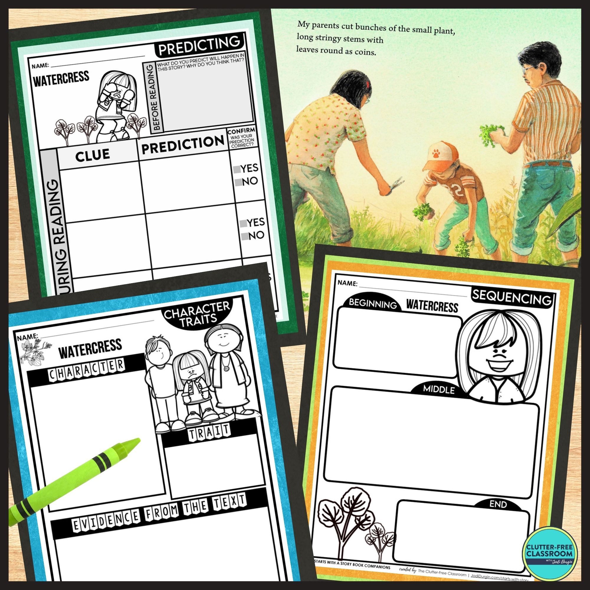 Watercress Activities and Lesson Plans for 2025 Teaching with Jodi