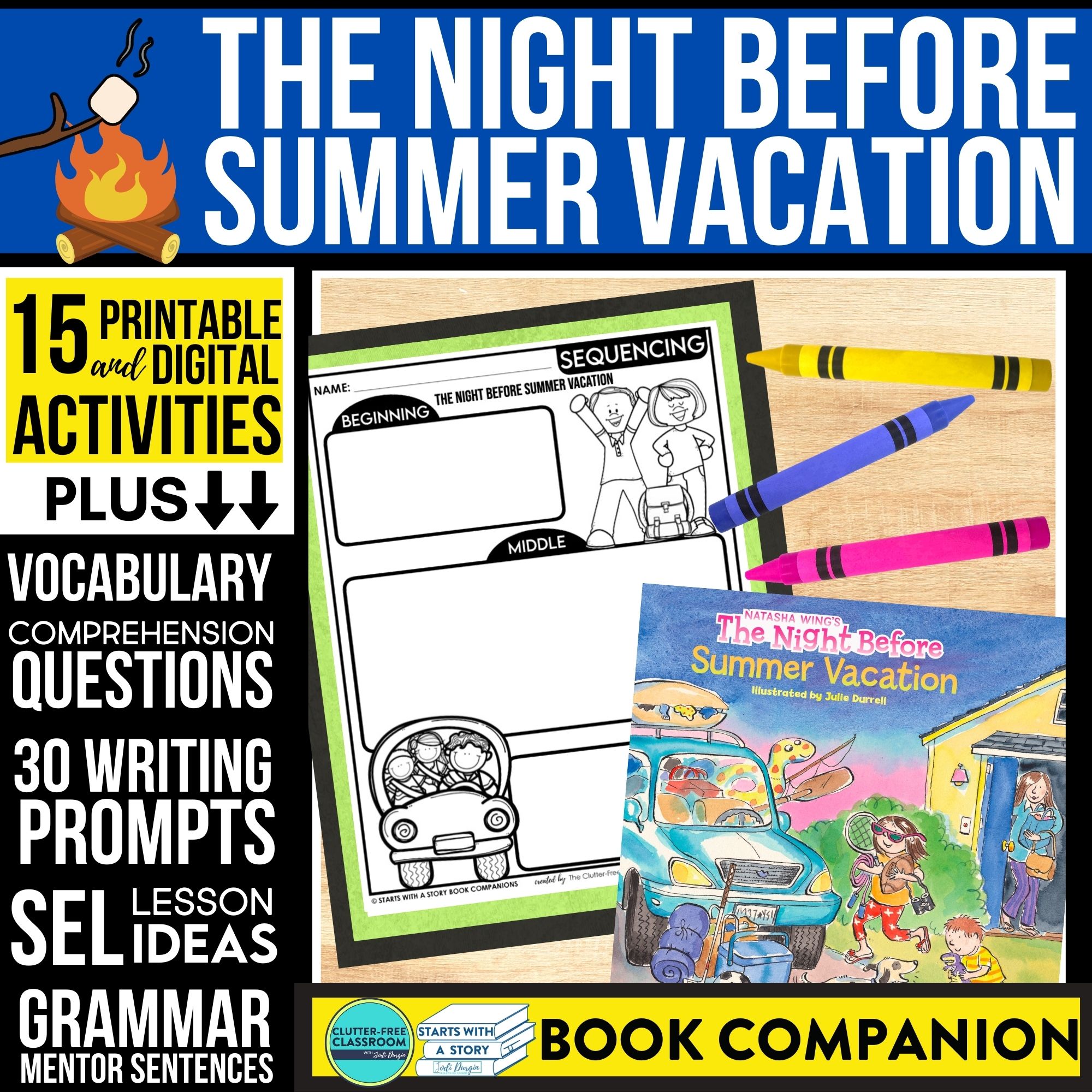 The Night Before Summer Vacation Activities And Lesson Plans For 2023
