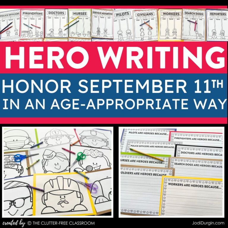 Patriot Day writing activity