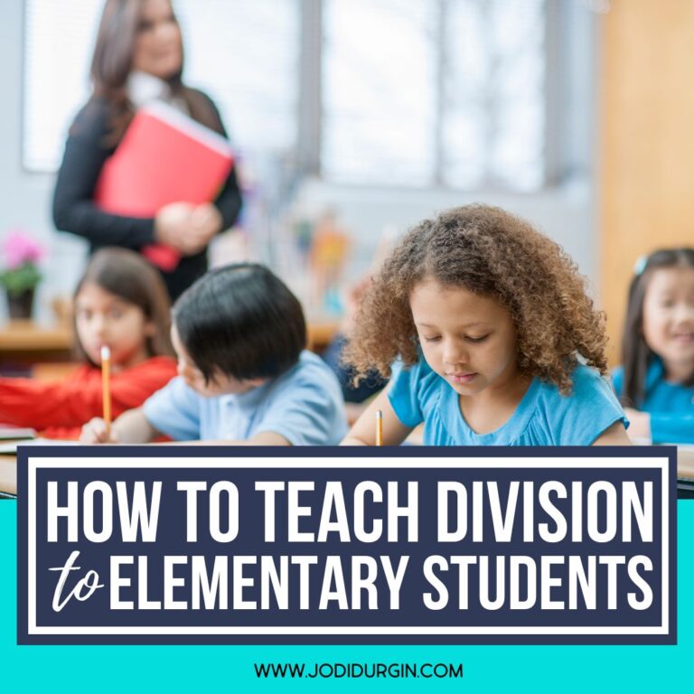 how to teach division