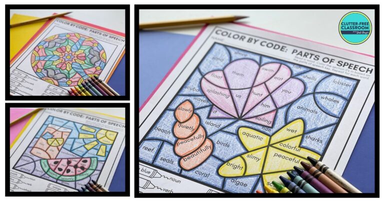 Color by Code Worksheets for Elementary Teachers in 2026 - Teaching ...