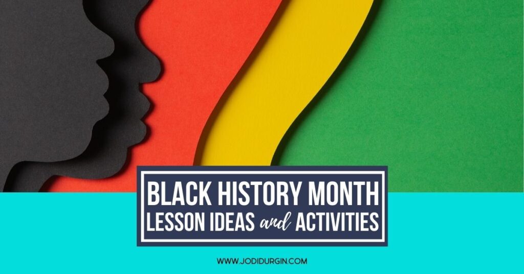 Black History Month activities for elementary students