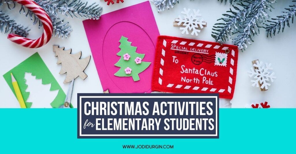 Christmas activities for elementary students