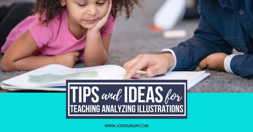 how to teach analyzing illustrations