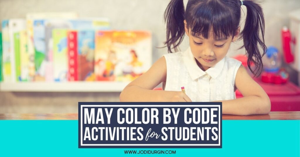 May color by code activities