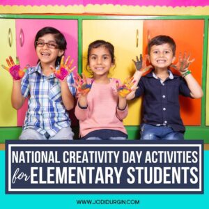 National Creativity Day activities for elementary students