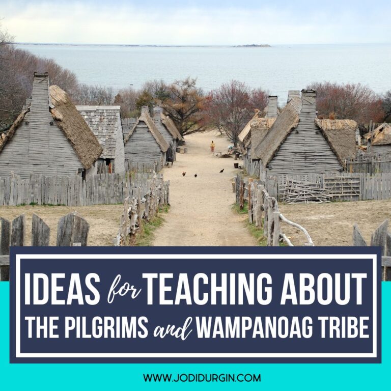 Pilgrim and Wampanoag teaching ideas
