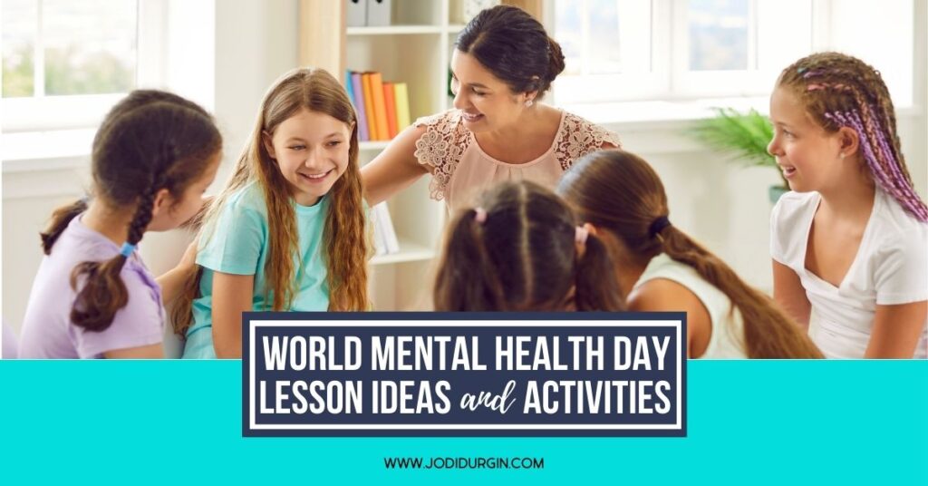 World Mental Health Day activities for elementary students
