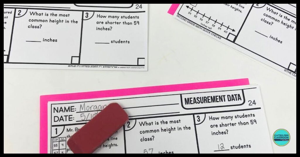 math quick checks