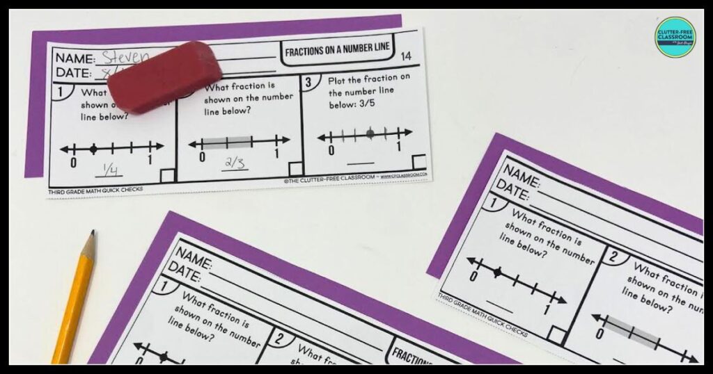 math quick checks