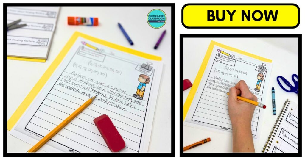 4th Grade Math Journals