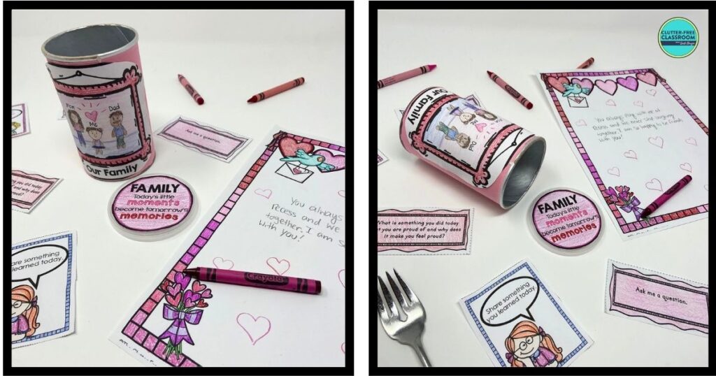 Valentine's Day gift for students to make parents