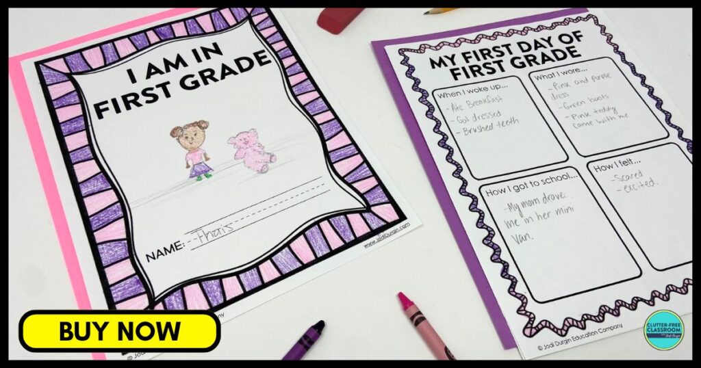 All About Me Activities
