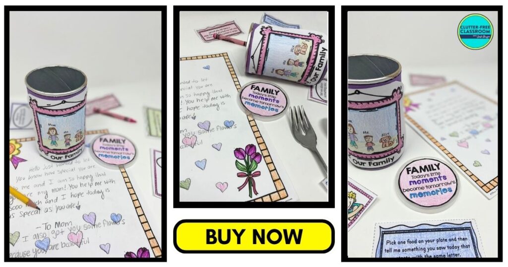 Mother's Day gift for elementary students