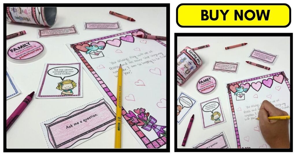 Valentine's Day gift for students to make parents