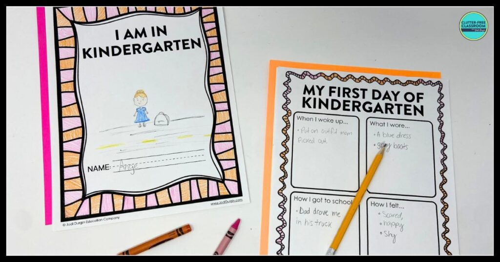 All About Me Activities