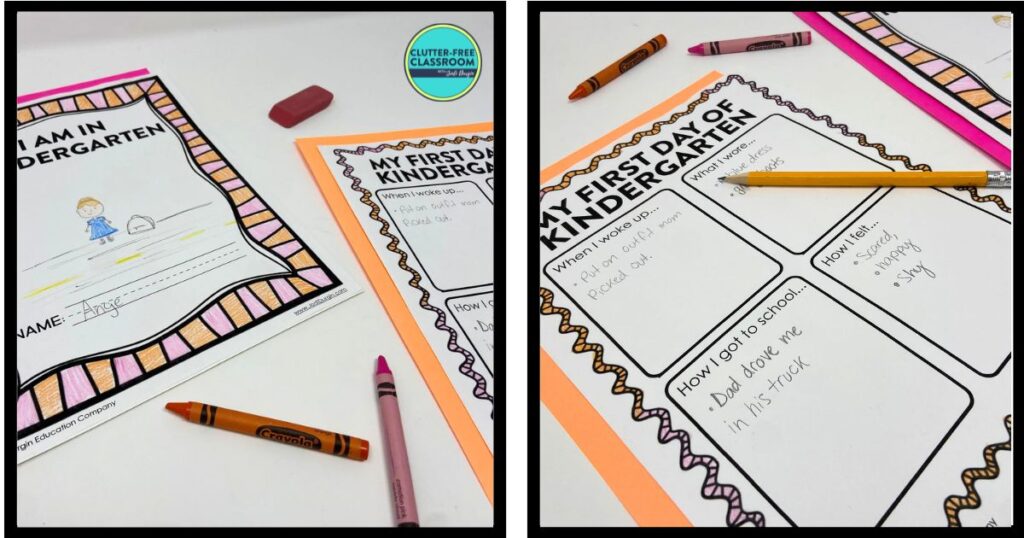 All About Me Activities