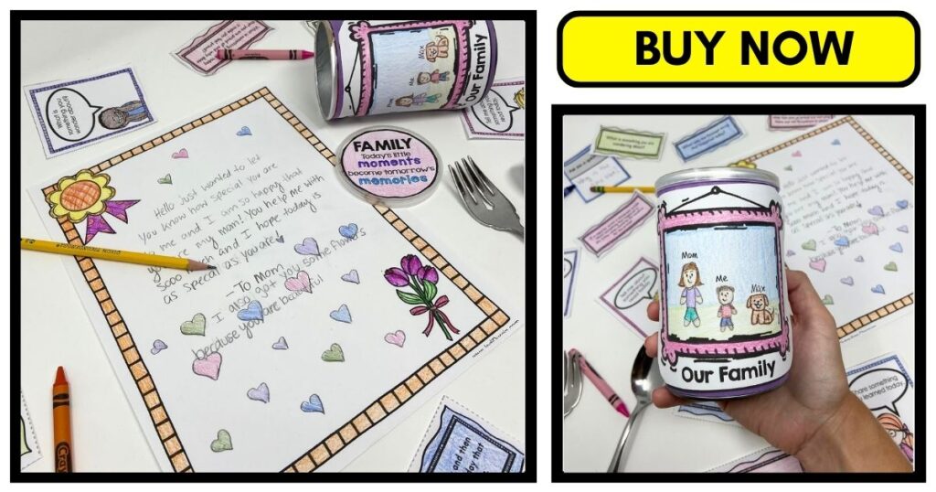 Mother's Day gift for elementary students