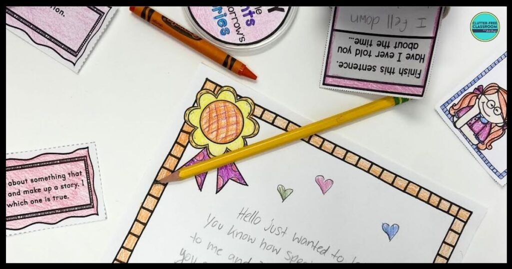 Mother's Day gift for elementary students