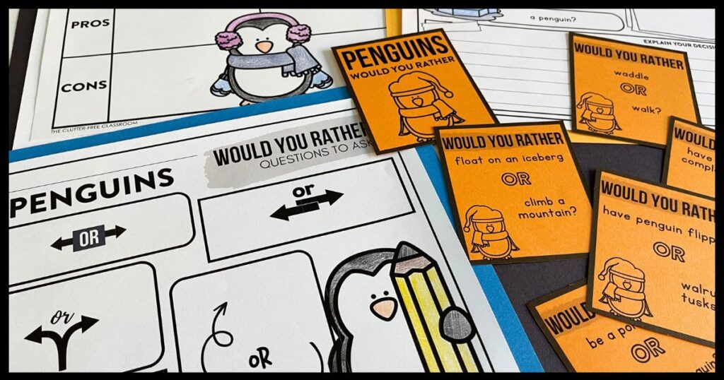 penguin would you rather activities