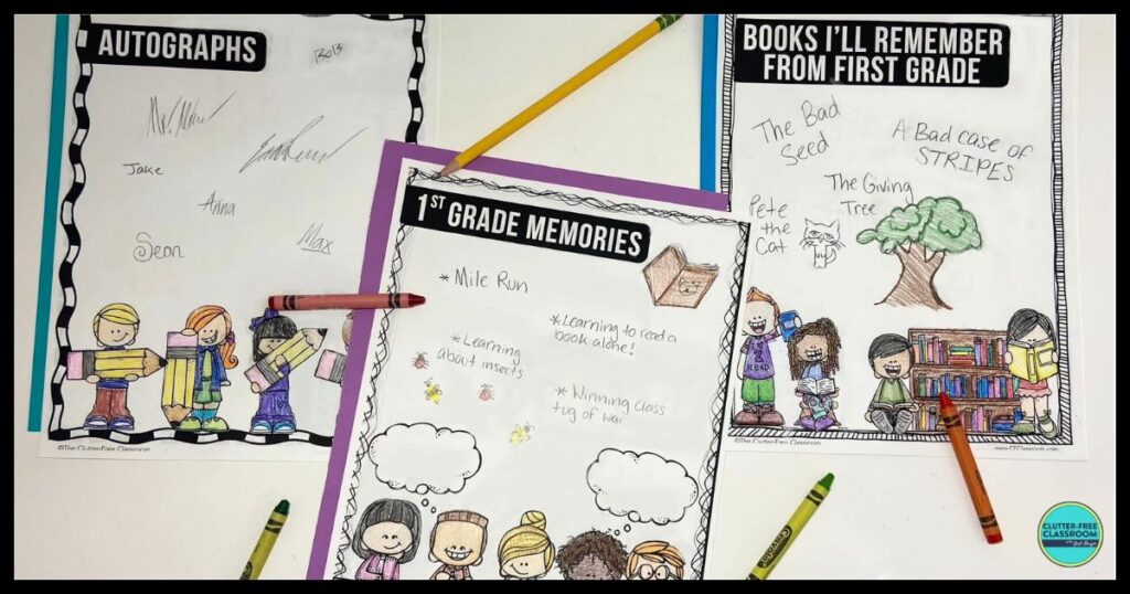 memory book activities