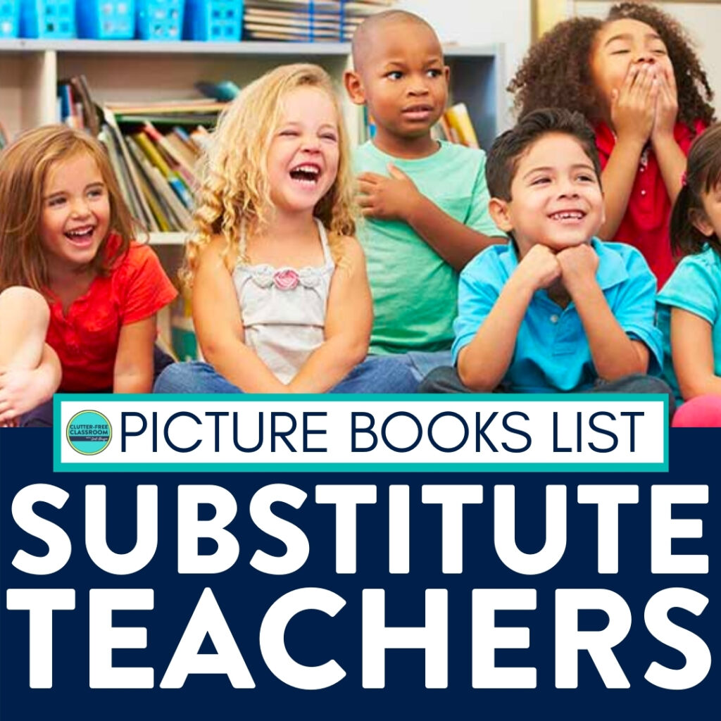 Substitute Teacher Books for Elementary Students in 2026 - Teaching with  Jodi Durgin and Company, image size:1024x1024