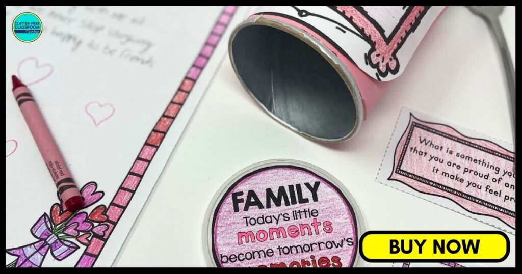 Valentine's Day gift for students to make parents