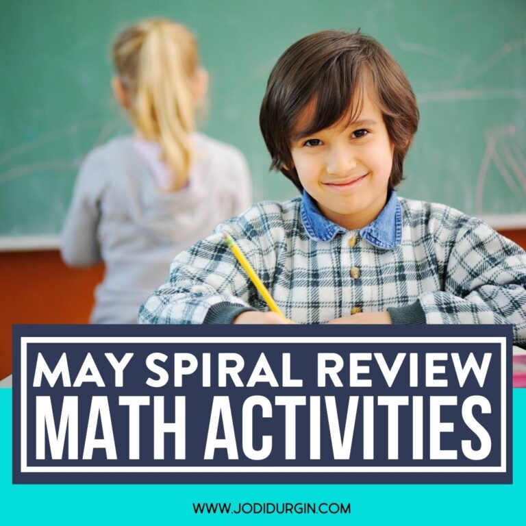 May spiral review activities