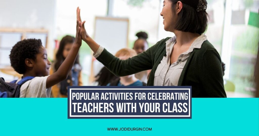 Teacher Appreciation Week activities