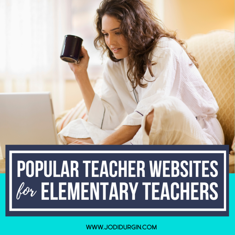 popular teacher websites for elementary teachers