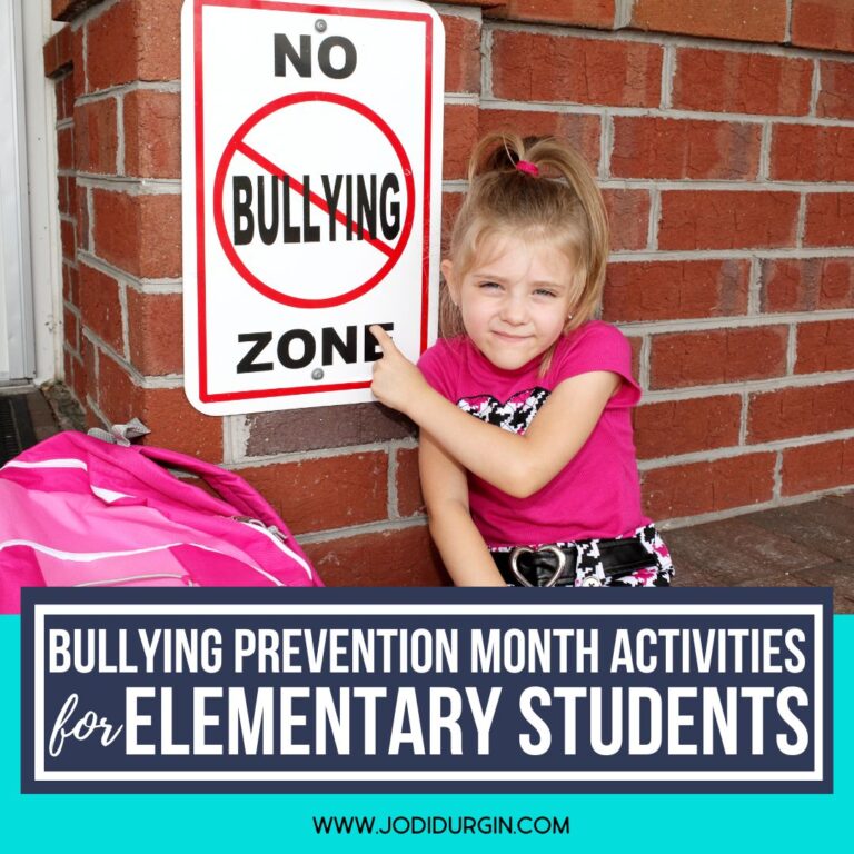 Bullying Prevention Month activities