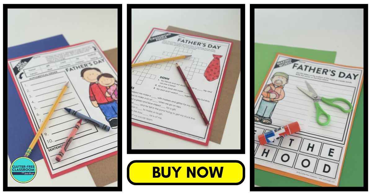 Father's Day-themed worksheets