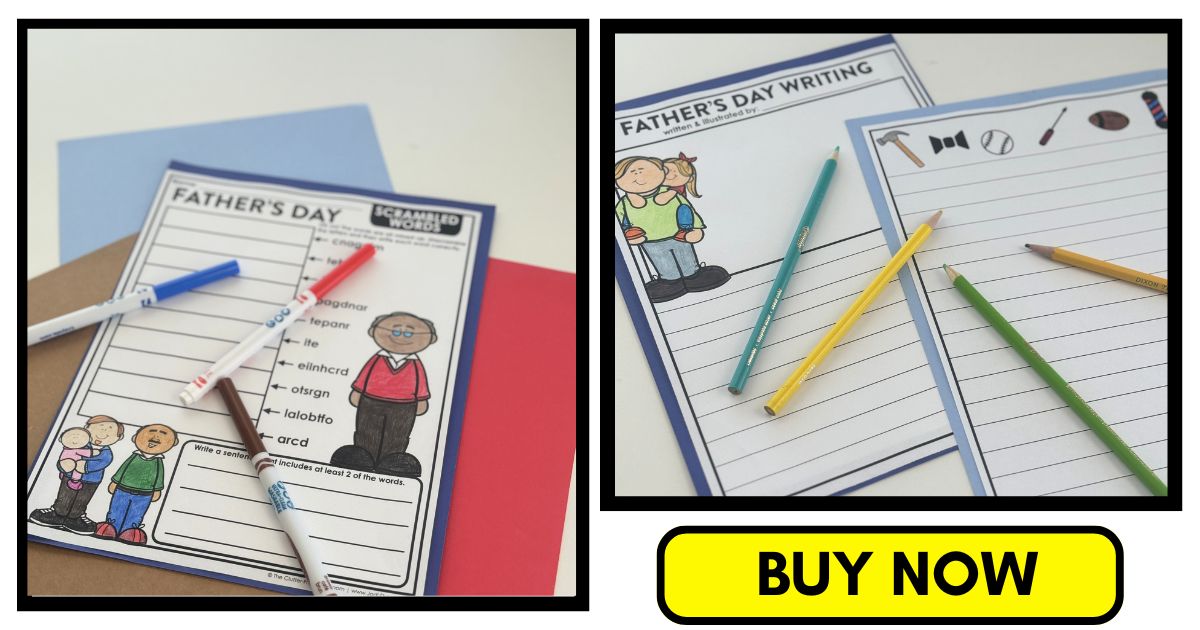 Father's Day-themed worksheets